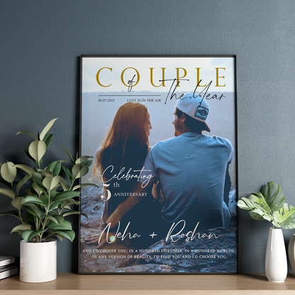 Couple of The Year – Magazine Cover Print