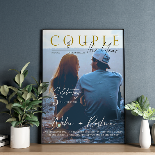 Couple of The Year – Magazine Cover Print