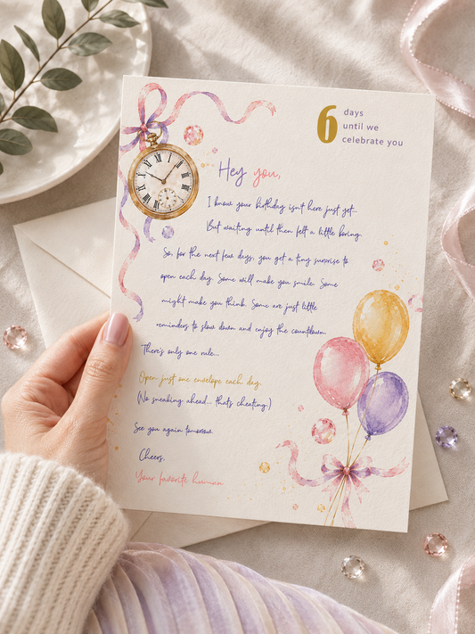 Birthday Countdown Experience | 7 Days Until We Celebrate You
