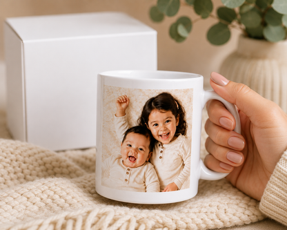 Loved By Personalized Photo Mug