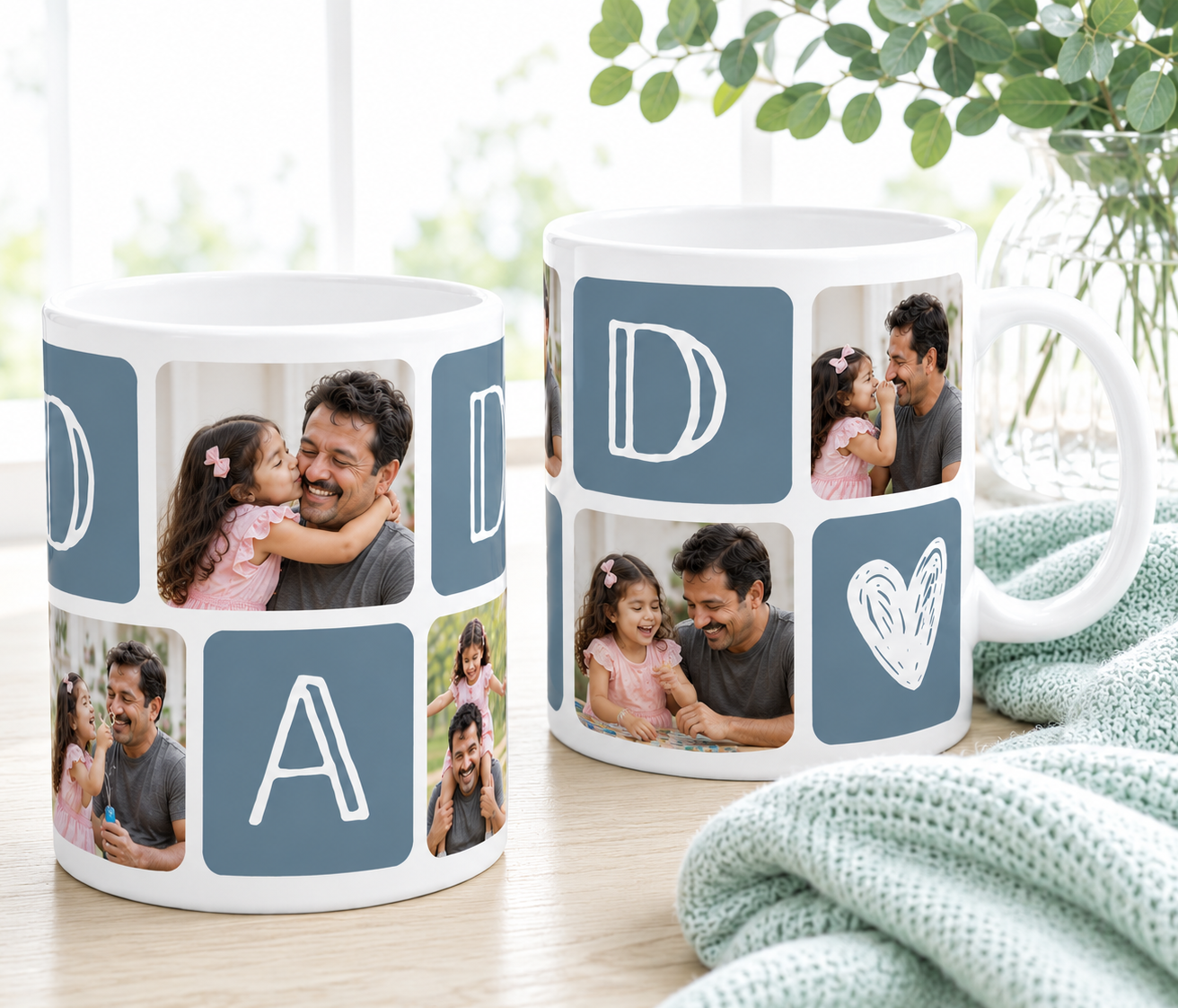 Photo Letter Mug