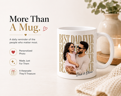Best Ever Personalized Photo Mug
