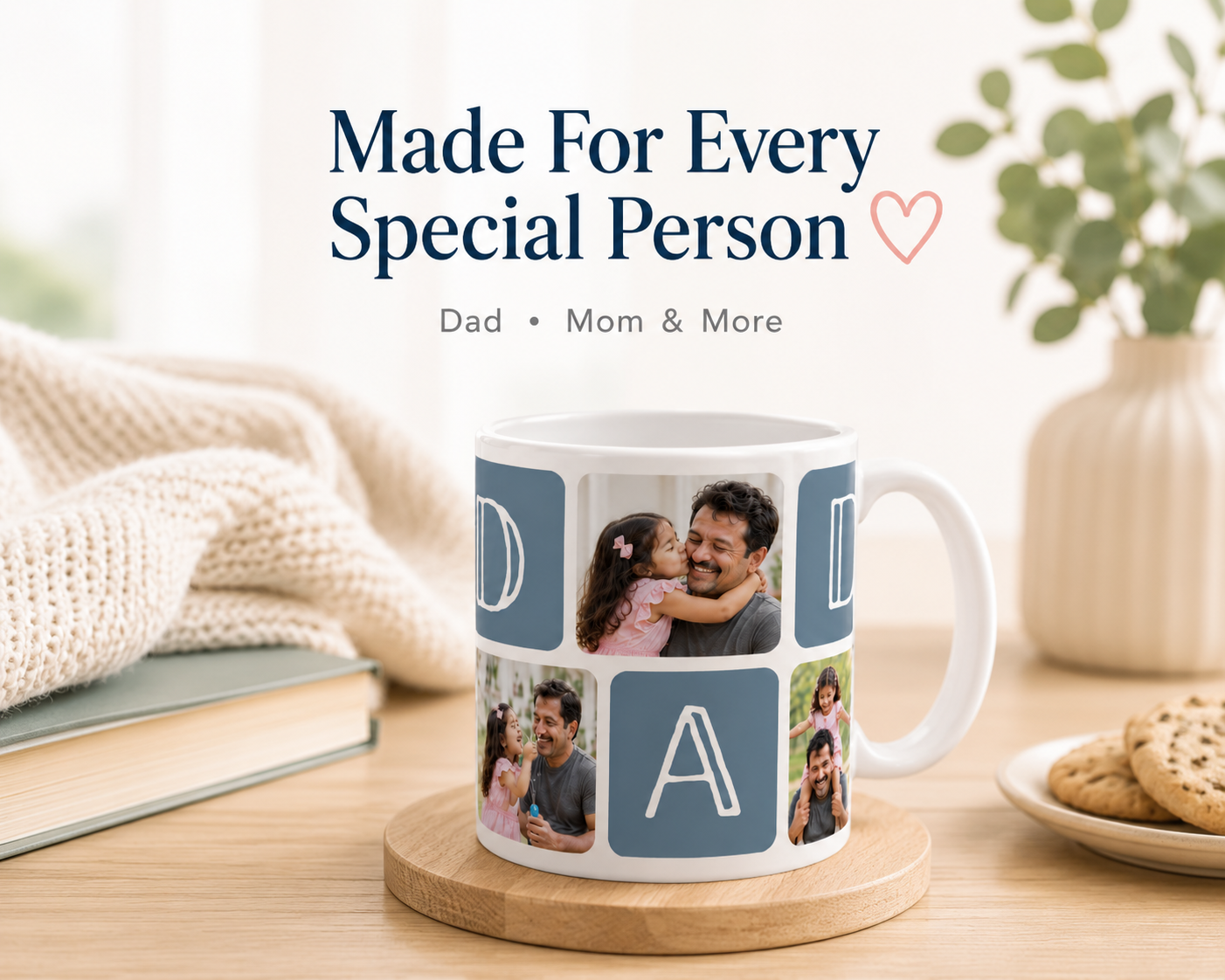 Photo Letter Mug