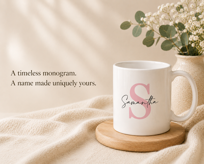 Personalized Monogram Mug