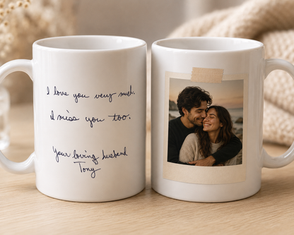 Custom Handwritten Mug