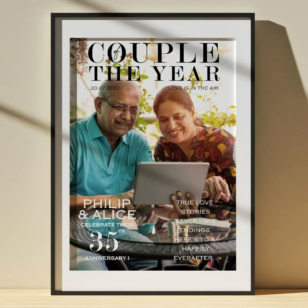 Couple of The Year – Magazine Cover Print