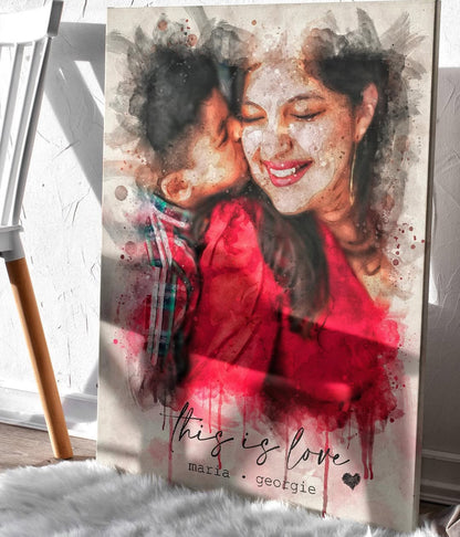 Custom Canvas - Painting Effect