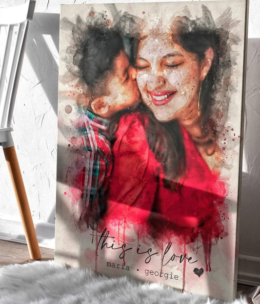 Custom Canvas - Painting Effect